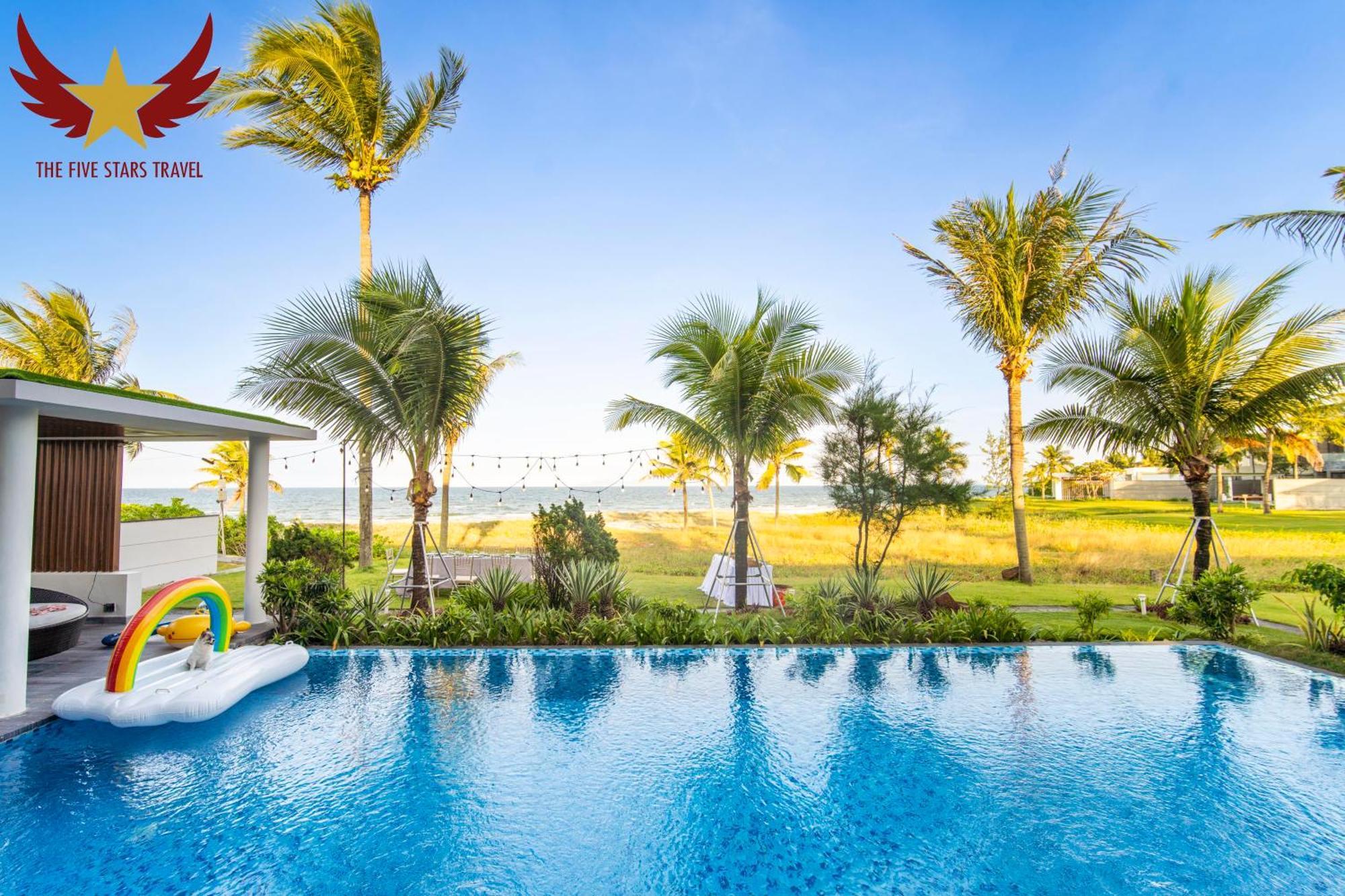 The Five Villas 8 Bedrooms Beachfront - K3 Da Nang Exterior foto